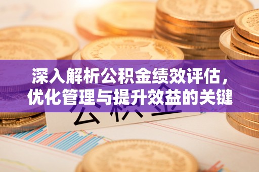 米易深入解析公积金绩效评估，优化管理与提升效益的关键路径