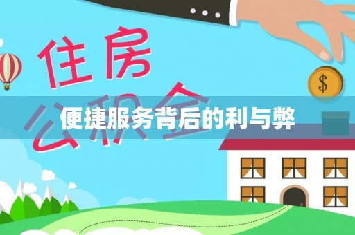 米易便捷服务背后的利与弊